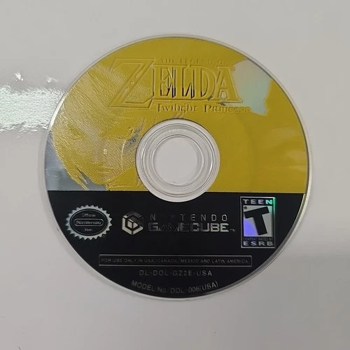 The Legend of Zelda: Twilight Princess (Nintendo GameCube, 2006) Disc Only. Mint