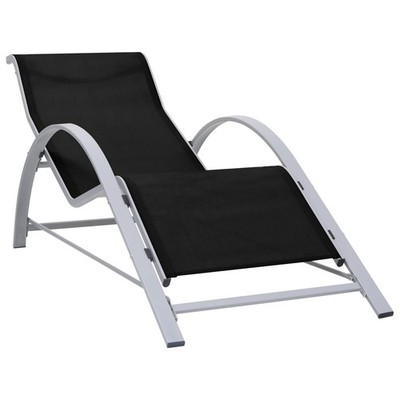 Sonnenliege Textilene Aluminium Gartenliege Relaxliege Liege Gartenmöbel vidaXL