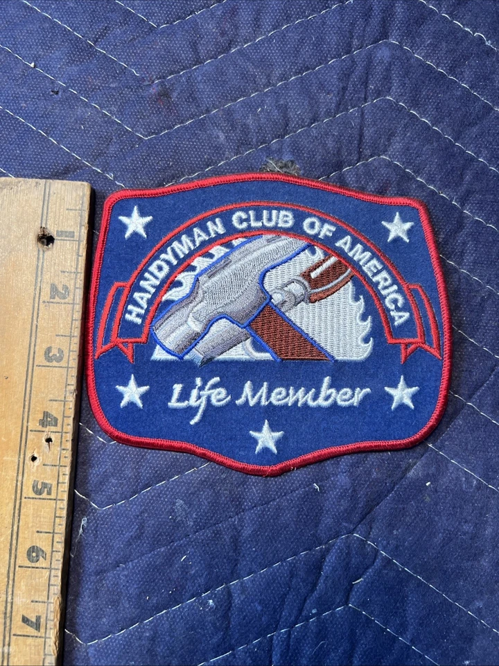 Handyman Club of America Life Member Patch - Image 2 of 2
