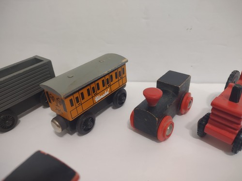 Vtg 1990s Lot 15 Brio Thomas The Tank Engine & Friends Wooden Forklift Terrance - Picture 5 of 17