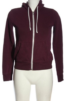 H&M DIVIDED Sweatshirt Damen Sweat Gr. DE 34 lila Casual-Look