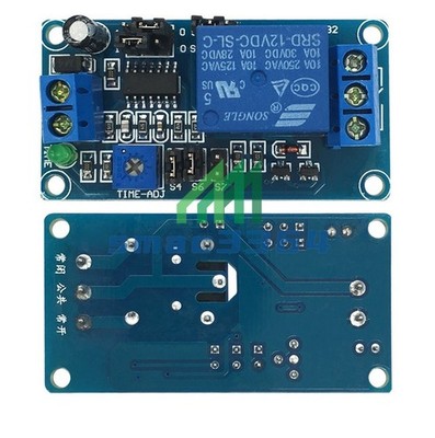 DC 12V Delay Relay Delay Turn on / Delay Turn off Switch Module with Timer