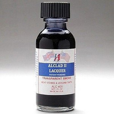 Alclad 1oz. Bottle Transparent Smoke Lacquer - Hobby and Model Lacquer Paint