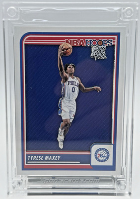 Tyrese Maxey 2025 Jersey Fusion Profusion 2021-22 Hoodie #23/50 76ers