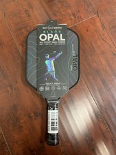 Brand New Six Zero Black Opal Pickleball Paddle with Cover