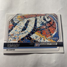 2024-25 Panini Instant NBA Champions Oklahoma City Thunder #28 Team Card