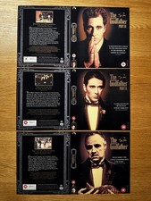 Image of The Godfather Trilogy Custom Sleeve Set 4K UHD / Blu Ray Case Size 
