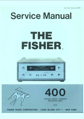 Fisher 400 Receiver Instruction / Owner's Manual - In Comb Binding