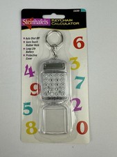 Vintage Sentry Keychain Calculator Clear CA30...