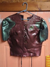 Vintage Robin Chest Costume Cosplay Prop Batman Forever W/ Cape Adult Size 1995