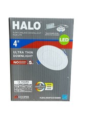 HALO HLBSL4069FS351EMWR 4" Slim Canless Downlight 710 Lumens 3CCT White