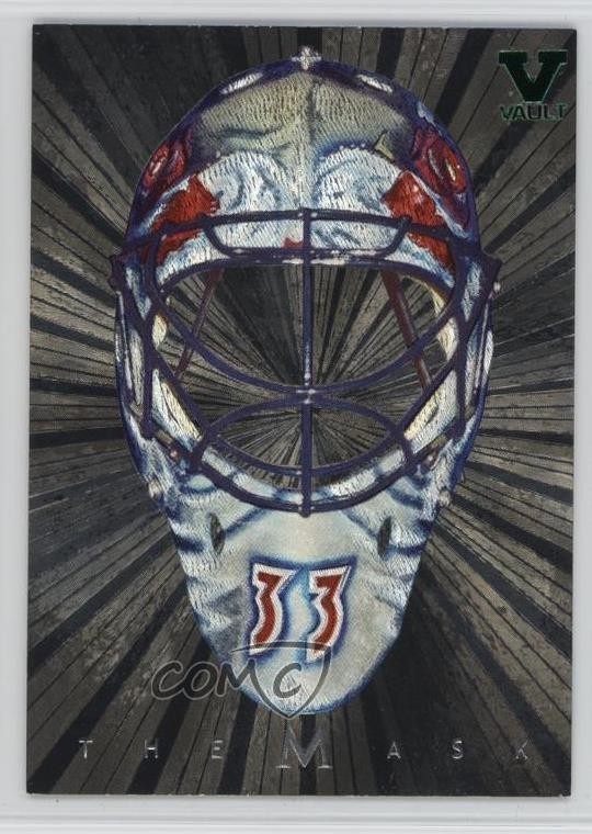 2001-02 ITG Be A Player Between the Pipes Silver Vault Emerald Patrick Roy 1u5y