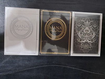 Mana Playing Cards V1 The Oracle Edition/ Indigo, Zinfander V2 USPCC