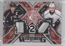 2013-14 SPx Winning Combos 14/15 Slava Voynov Dustin Brown #WC-BV Patch 2a8