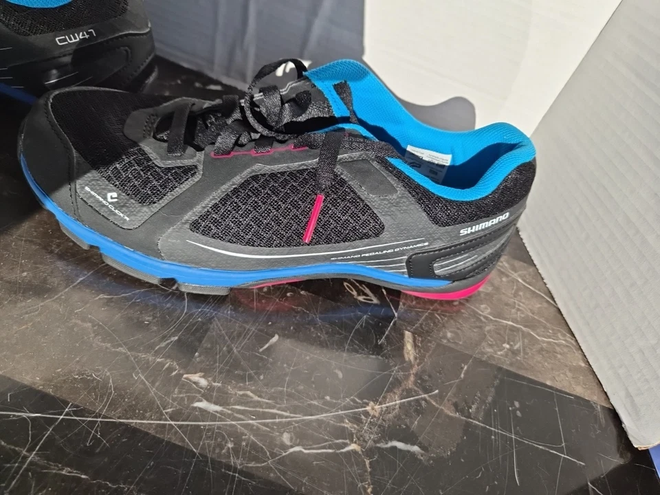 Shimano SH-CW41 Mujer Informal Tenis-Estilo Ciclismo Bicicleta Zapatos EE. UU. 8.5 Foto 3 de 4