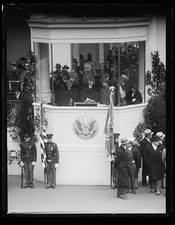 Washington D.C. Franklin D. Roosevelt Inauguration Parade Viewing Stand 1933