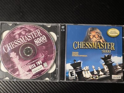 Chessmaster 8000 & 9000 PC Games Bundle, All Discs Included