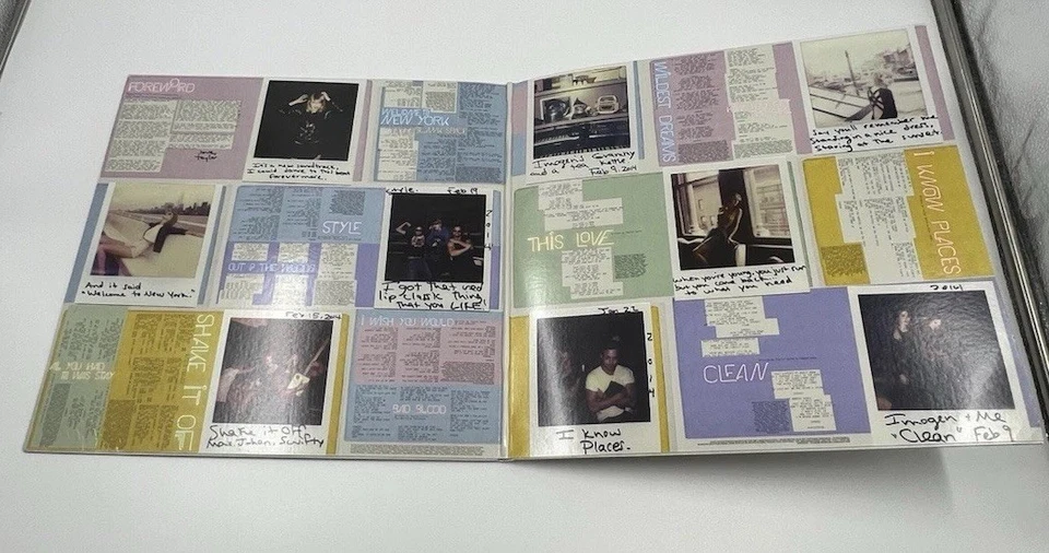 TAYLOR SWIFT “1989” Signed LP Record Vinyl Autographed with COA - Image 4 of 4