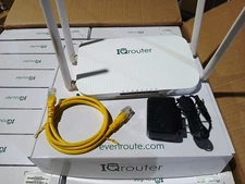 (20) IQrouter IQRV3-1005 self-optimizing 802.11ac wireless routers - new in box!