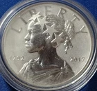 A 2017P American Liberty Silver Medal 225th Anniversary - Philly - Reverse Proof