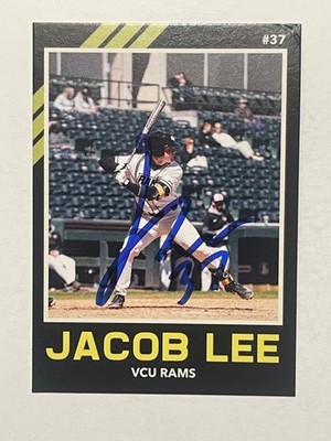 VCU Rams JACOB LEE Signed Card