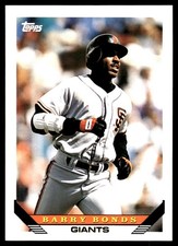 Barry Bonds 1993 Topps Traded #1T San Francisco Giants FREE SHIP AutographDen