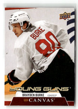 2020-21 Upper Deck - Ud Canvas Young Guns Brayden Burke #C220 (RC)