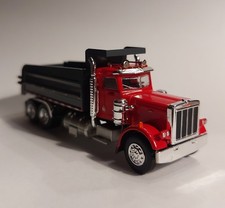 Brekina 86290 Peterbilt 359 dumper/ribaltabile anno 1973 rosso/grigio scuro IMBALLO ORIGINALE 1:87