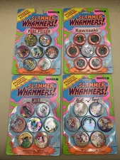 Lot Of Four Slammer Whammers (1994) Sealed Vintage Pog Sets Series 3