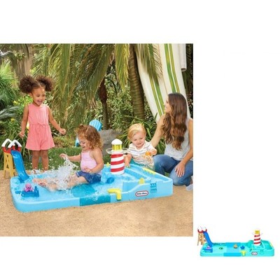 Kids Water Table Splash Pad: Sea Life Fun with Boats & Sea Creatures - 2+