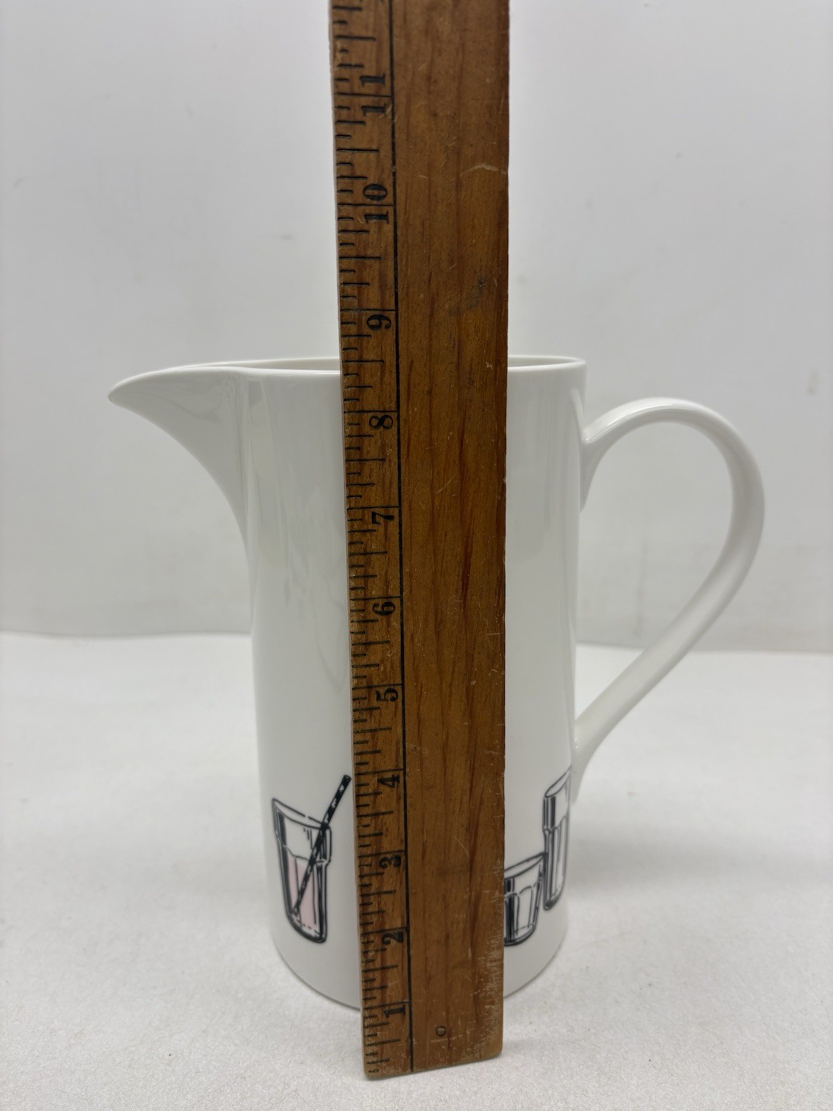 Kate Spade Drink Picher Concord Square New York Collection Ceramic thumbnail 4