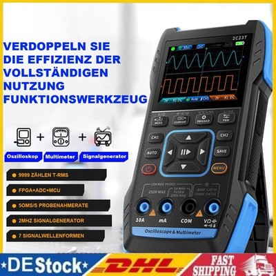 3in1 Handheld Digital Oscilloscope Multimeter Signal Generator Zweikanagl