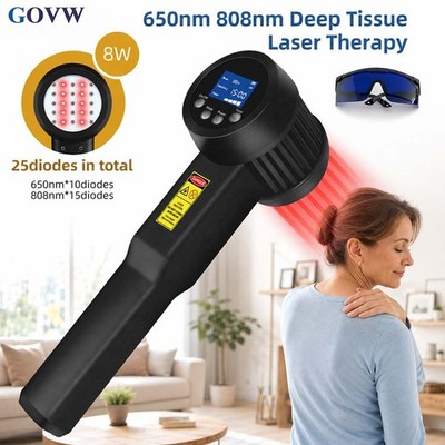 8W Class IV Laser Therapy Device for Pain Relief Home Clinic Use Non-Invasive