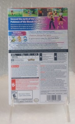 Pokemon Brilliant Diamond & Shining Pearl [ Double Pack