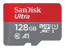 SanDisk Ultra 128GB MicroSDXC Class 10 UHS-I 140MB/s SDSQUAB-128G-GN6MA