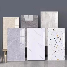 Self Adhesive Marble Wallpaper Waterproof Wall stickers Bathroom Living Room TV