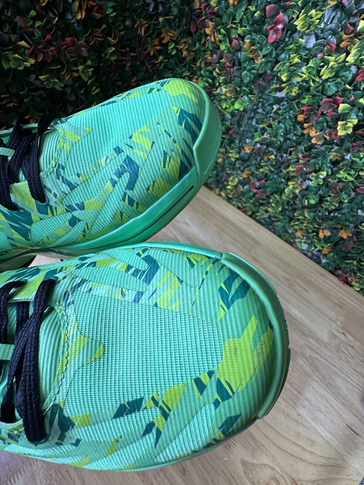 adidas adiZero Crazy Light 2 Basketball Shoes Neon Green Camo Mens 13 D Rose Era