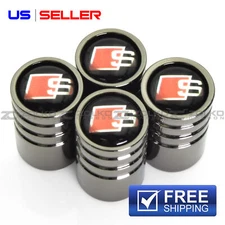 VALVE STEM CAPS WHEEL TIRE 4PC 2 COLOR OPTION - US SELLER