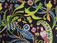 5 Yard Hand Block Print Handmade Cotton Indian Natural Sanganeri Print Fabric.