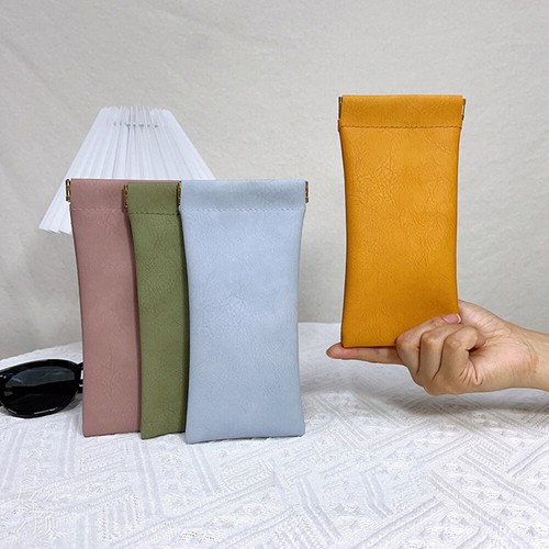 Brillenetuis/Tasche Mit Magnetischem Federverschluss/Weiches Etui Für v - Bild 3 von 24