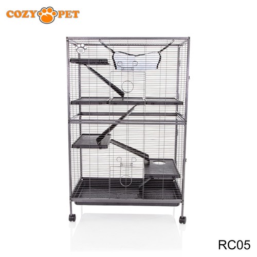 Rodent Cage by Cozy Pet 11mm bars for Rat, Ferret, Chinchilla or Small Pets RC05 - Picture 3 of 19