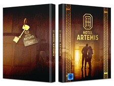 4K Mediabook HOTEL ARTEMIS Padded JODIE FOSTER Jeff Goldblum BLU-RAY New