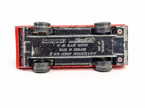 Vintage Matchbox Superfast Blaze Buster No 22 Diecast, 1975, Used Condition - Picture 14 of 14