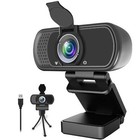 1080P Webcam for Video Conferencing Teaching Streaming Gaming with Built-In Mic