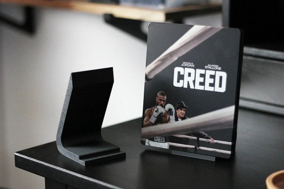 MARKENLOS DVD / Blu-Ray Aufsteller, Steelbook Display - Halter, Ständer, Mediabook Deko