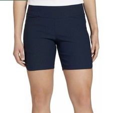 LADY HAGEN WOMENS ' 7" INSEAM PULL ON SHORT ' SIZE XS - DARK NAVY