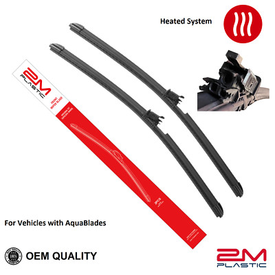 Front Windshield Wiper Blade For Volvo S60 19-21 V60 19-22 With Heated Washer