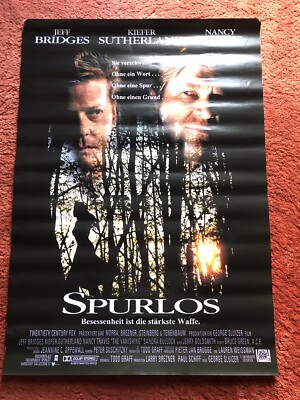 Spurlos Kinoplakat Poster A1, Jeff Bridges, Donald Sutherland, Sandra Bullock