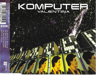 KOMPUTER - Valentina CDM 4TR Trance Synth-Pop 1998 UK (Mute) 