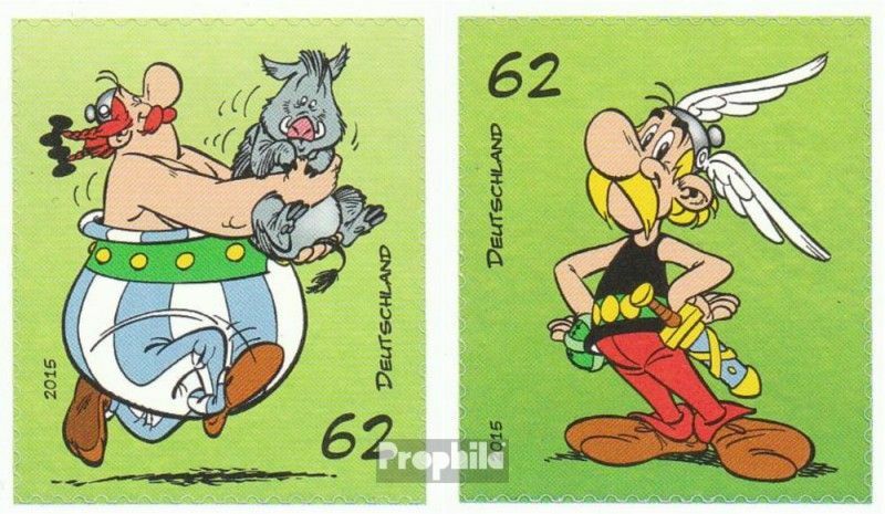 Germany (FRG) 3178-3179 mint/MNH 2015 Asterix | eBay